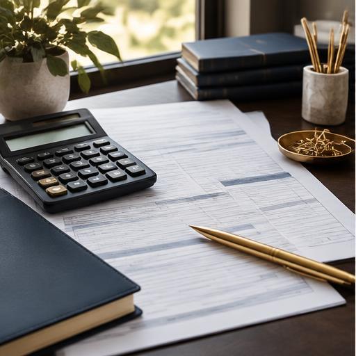 Calculadora y formularios financieros sin datos personales